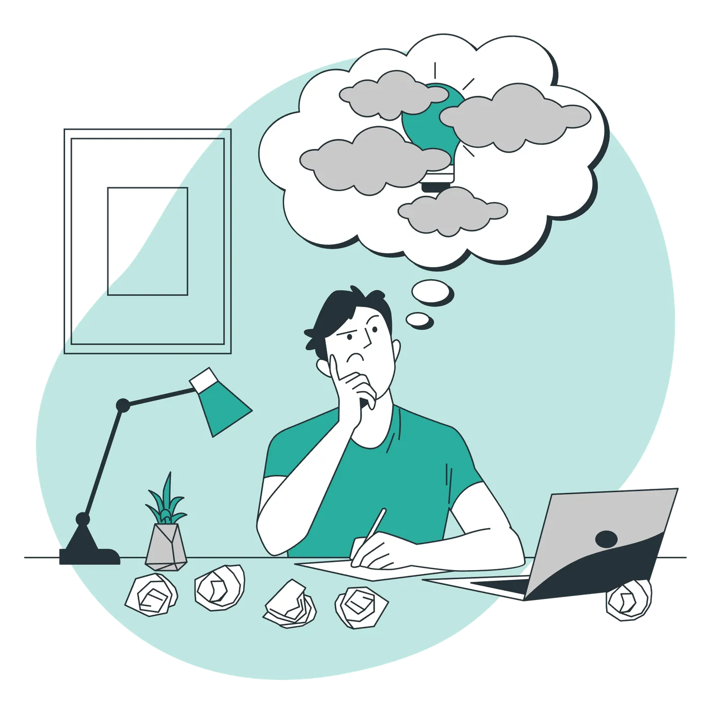 ページ構成を決めるイメージ